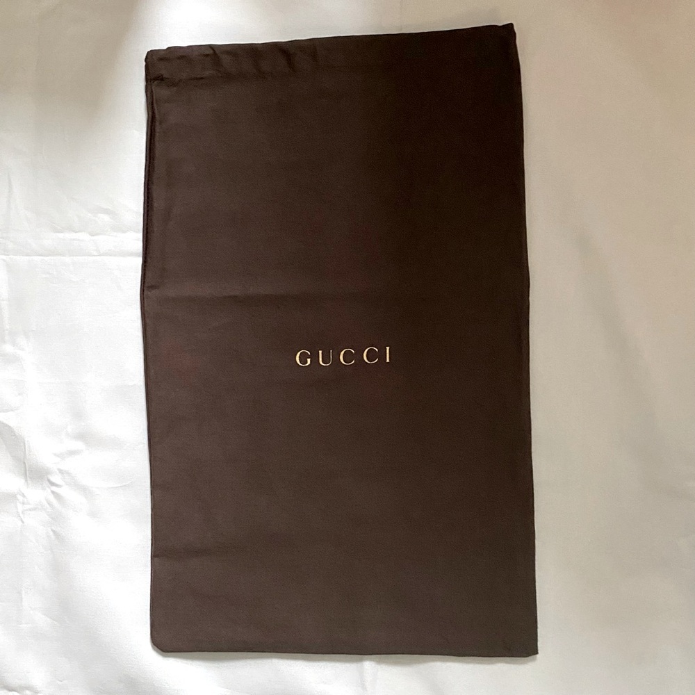 Gucci Cotton Drawstring Dust Bag 11X17